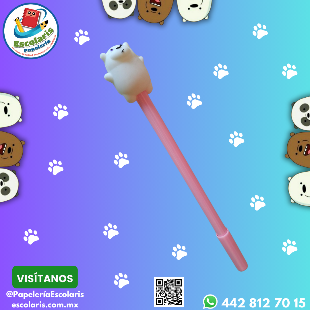 Pluma de Gel Osos Escandalosos