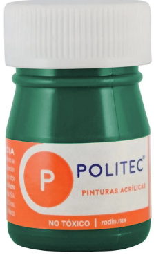 Pintura Acrílica Politec Verde Obscuro 20 ml