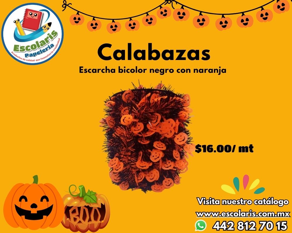 Guía Escarcha Calabazas Halloween