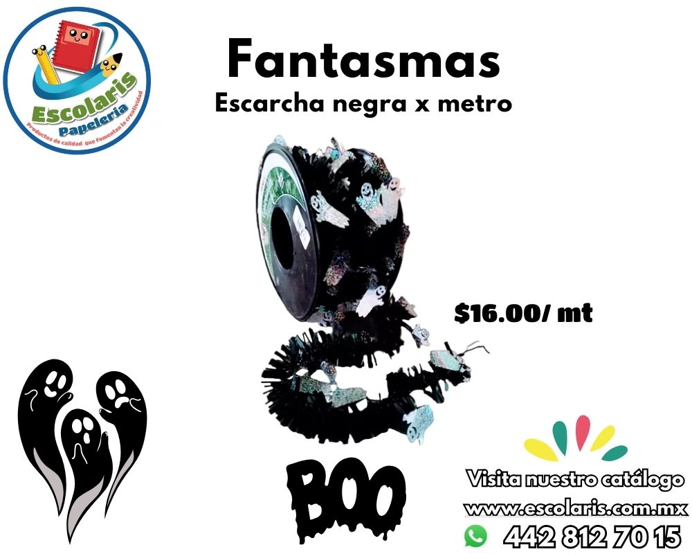 Guía Escarcha Fantasmas Halloween Metro