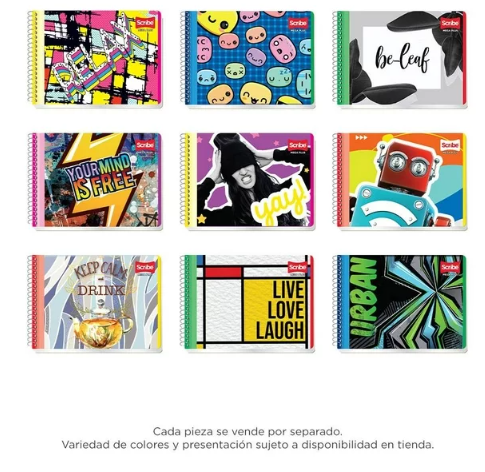 2x1 en Cuadernos Profesionales, Italianos y francés Estrella y Scribe