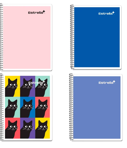 2x1 en Cuadernos Profesionales, Italianos y francés Estrella y Scribe